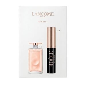 set lancôme idôle: perfume 5ml + máscara lash idôle 2.5ml