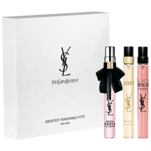 cofre yves saint laurent – 3 miniaturas de lujo